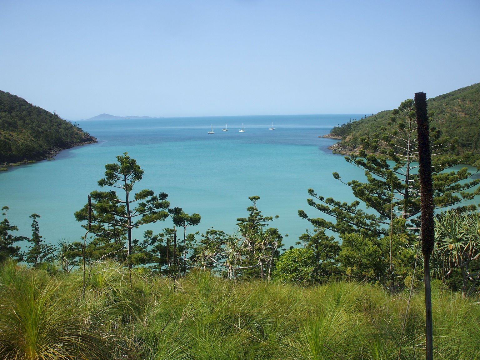 Goldsmith Island - another pretty anchorage...
