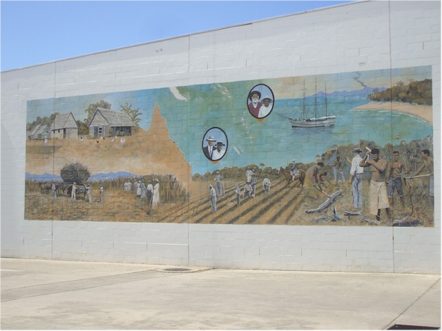 The town has a wonderful collection of murals - these are just some...
