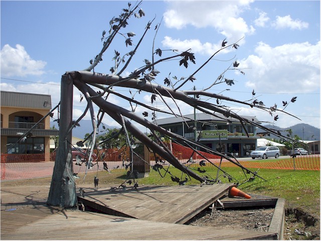 ...before it was wiped out by Cyclone Yasi in January, 2011.
