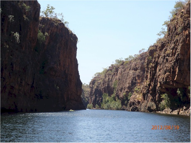 
We enjoyed a boat trip up the Katherine Gorge...