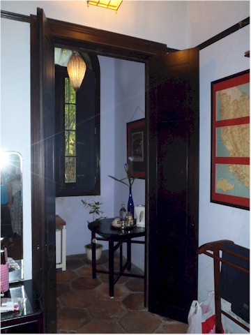 The building has been restored and has some interesting features.
