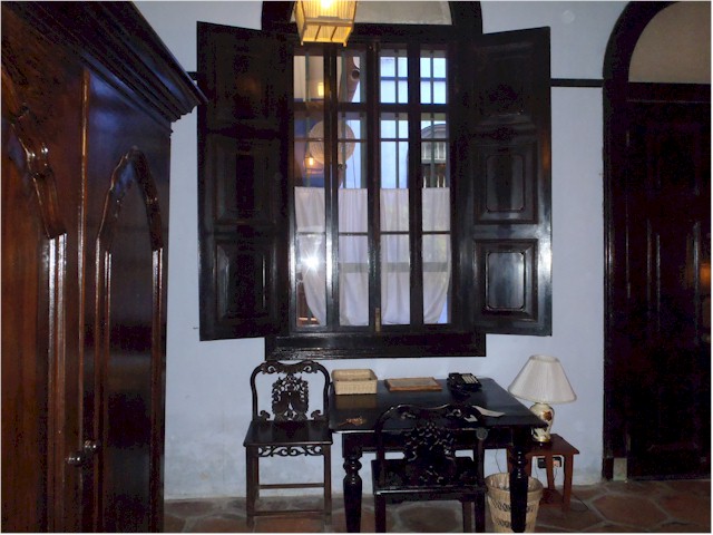 The building has been restored and has some interesting features.

