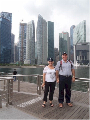 Singapore - a mix of architectures - just plain modern...