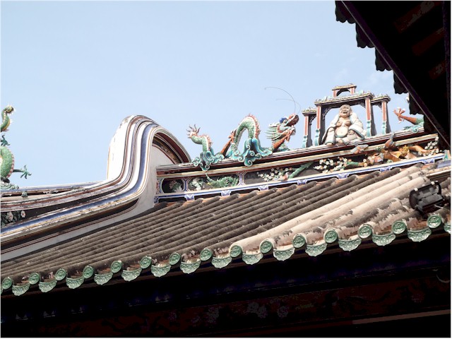 The ornate rooflines were fascinating.
