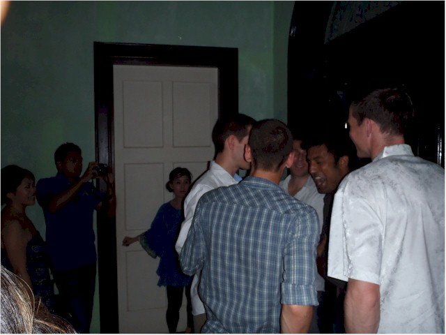 The guys discuss just how much money they need to pay the girls to get access to the bride!
