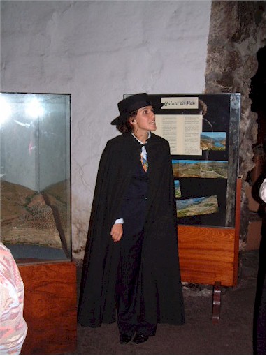 We took a tour of the Sandemans port house with the guide wearing the iconic Sandeman's cape.