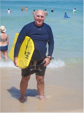 We visited Em & Jon in Perth for Christmas - it was so good to be able to swim in the sea...