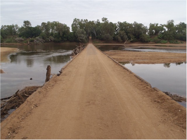 Fitzroy Crossing - no wonder the highway was closed during the wet when the river rises 6-8 meters.
