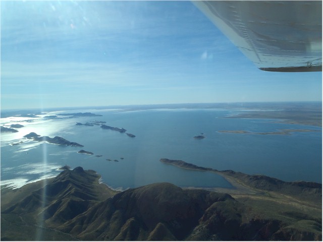Lake Argle is just huge!
