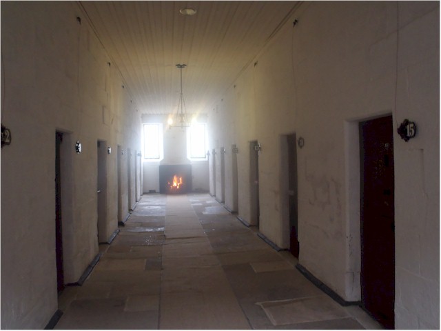 
... but all the comforts of home for the guards.