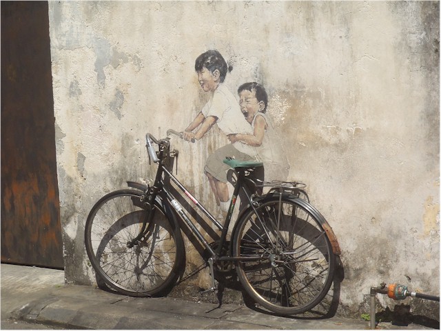 And, as always, the street art in Georgetown is clever and amusing!
