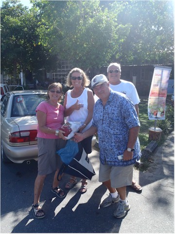 The great 'Christmas Turkey Quest' with Jackie & Gary off Inspiration Lady is a success!
