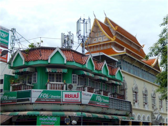 Towards the end of our travels we visited Chiang Mai - a real mix of old and new.
