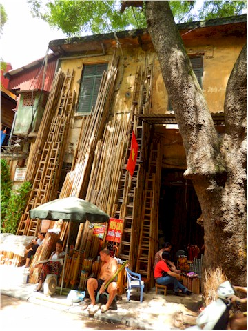 
Hanoi has fascinating streets dedicated solely to a particular type of business.

