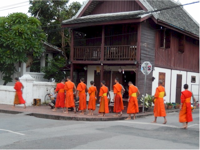 ... and there are strict protocols governing both the giving and receiving of alms.
