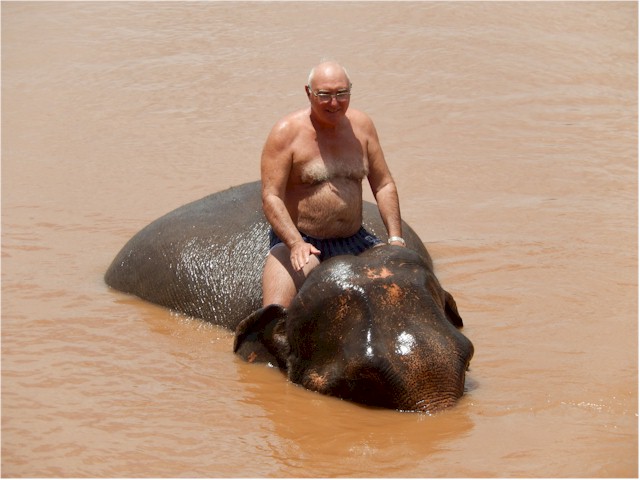 ... including a swim!
