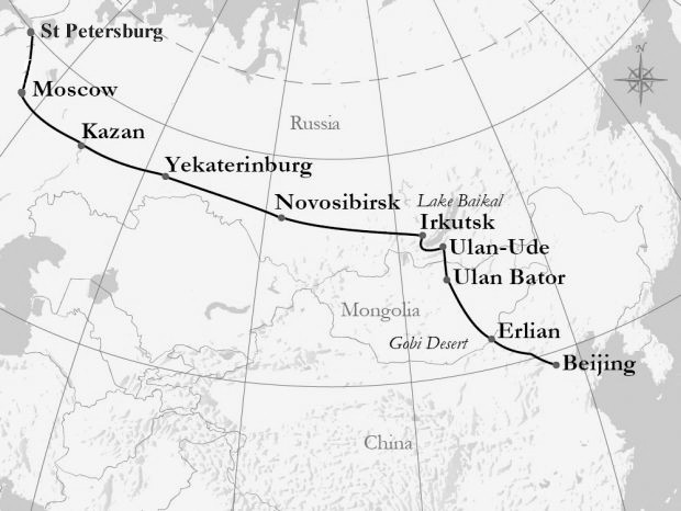 We decide to travel overland back to the UK and take the Trans-Siberian Railway.