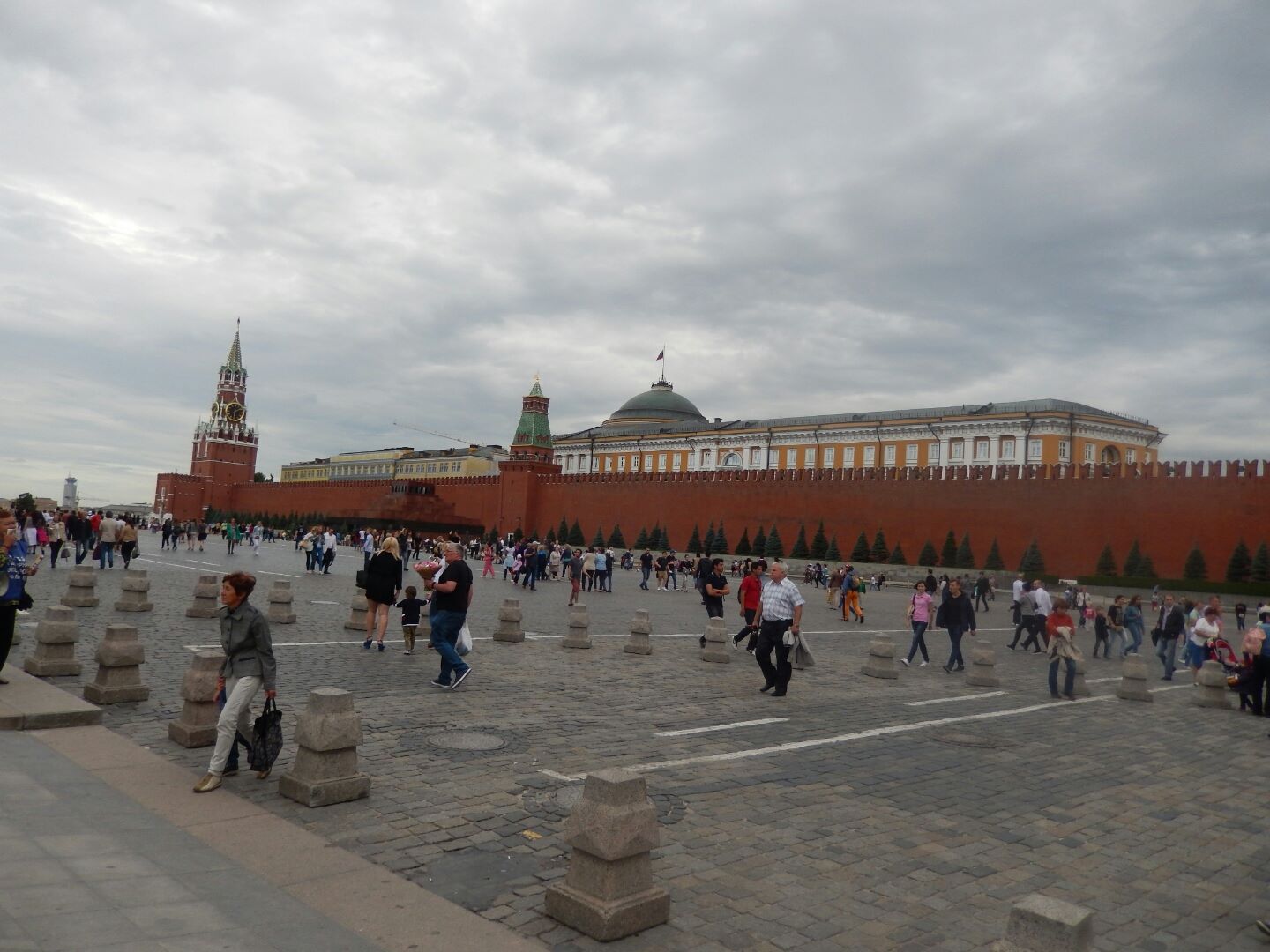 Red Square is huge...
