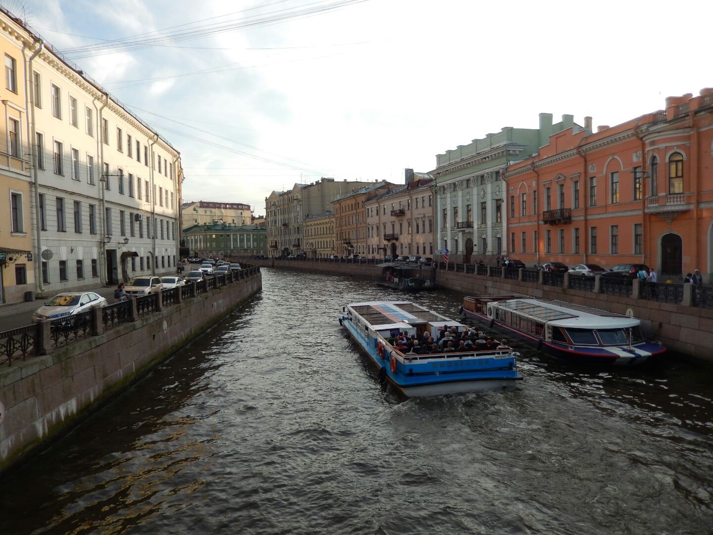 The Venice of the North - one of St Petersburg's many canals.
