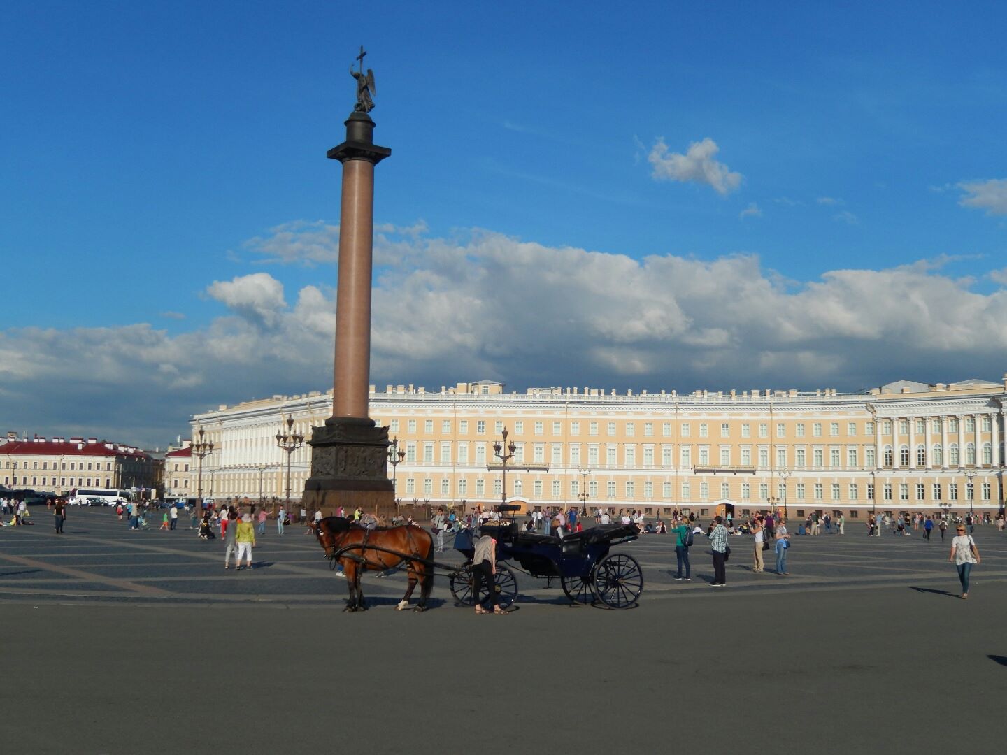 Palace Square in St Petersburg...