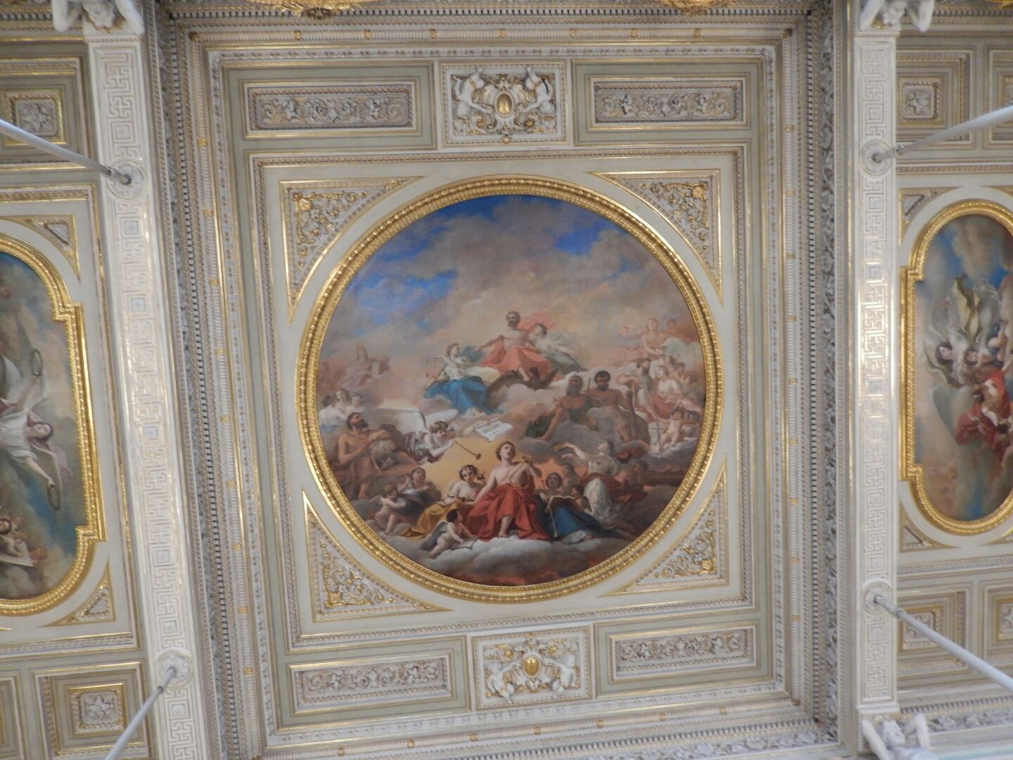 One of the ceilings...
