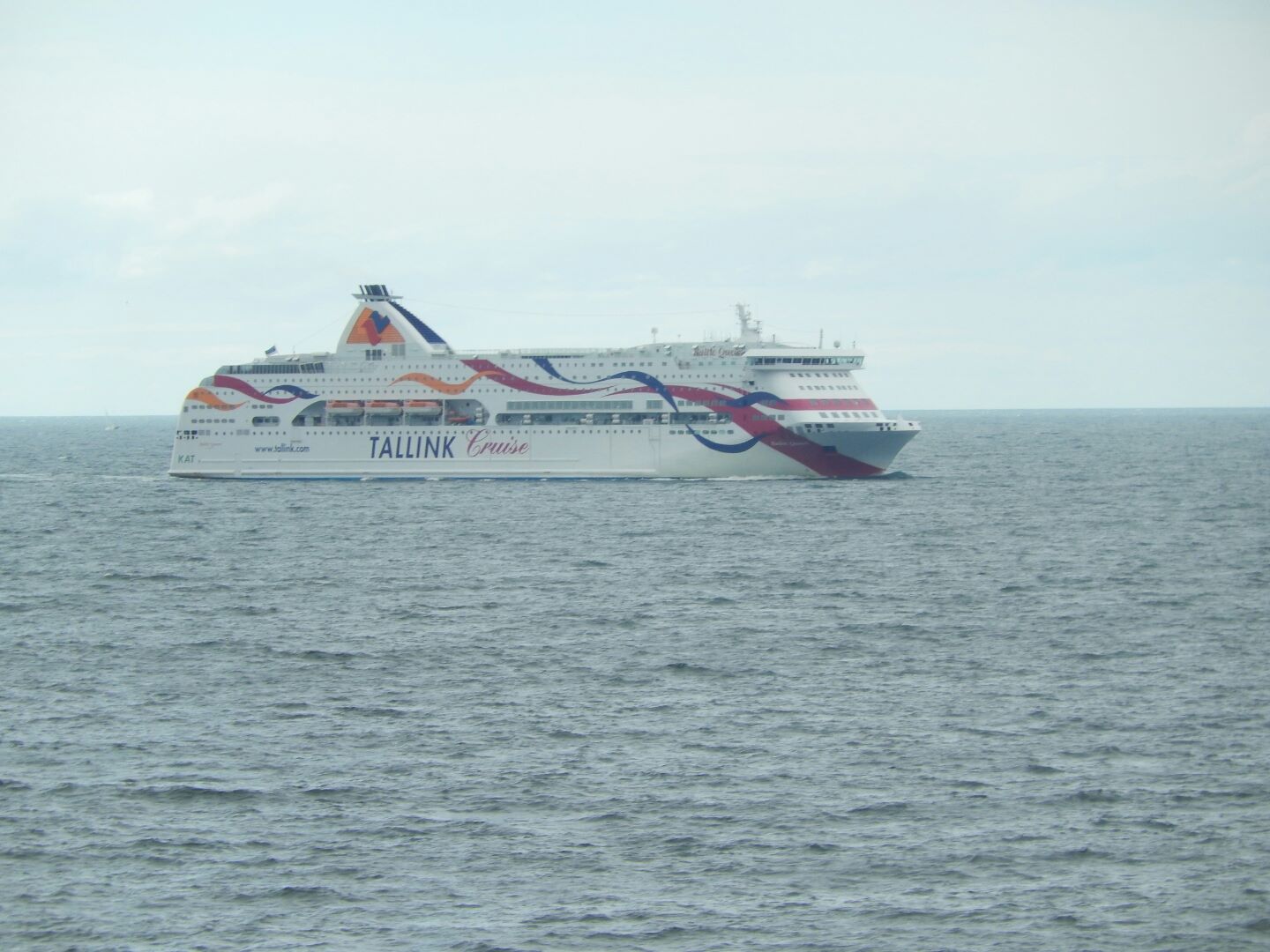 
We took the ferry across the Baltic Sea from Helsinki to Tallinn, Estonia.