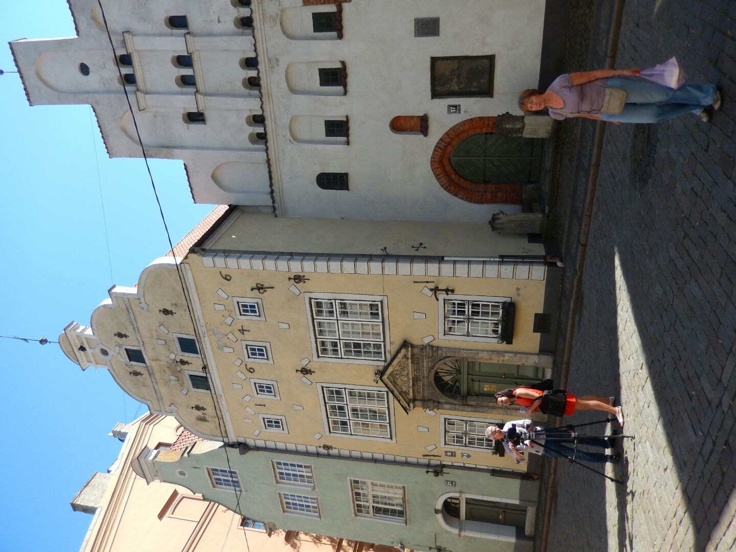 The Three Brothers are the oldest medieval dwelling houses in Riga.

