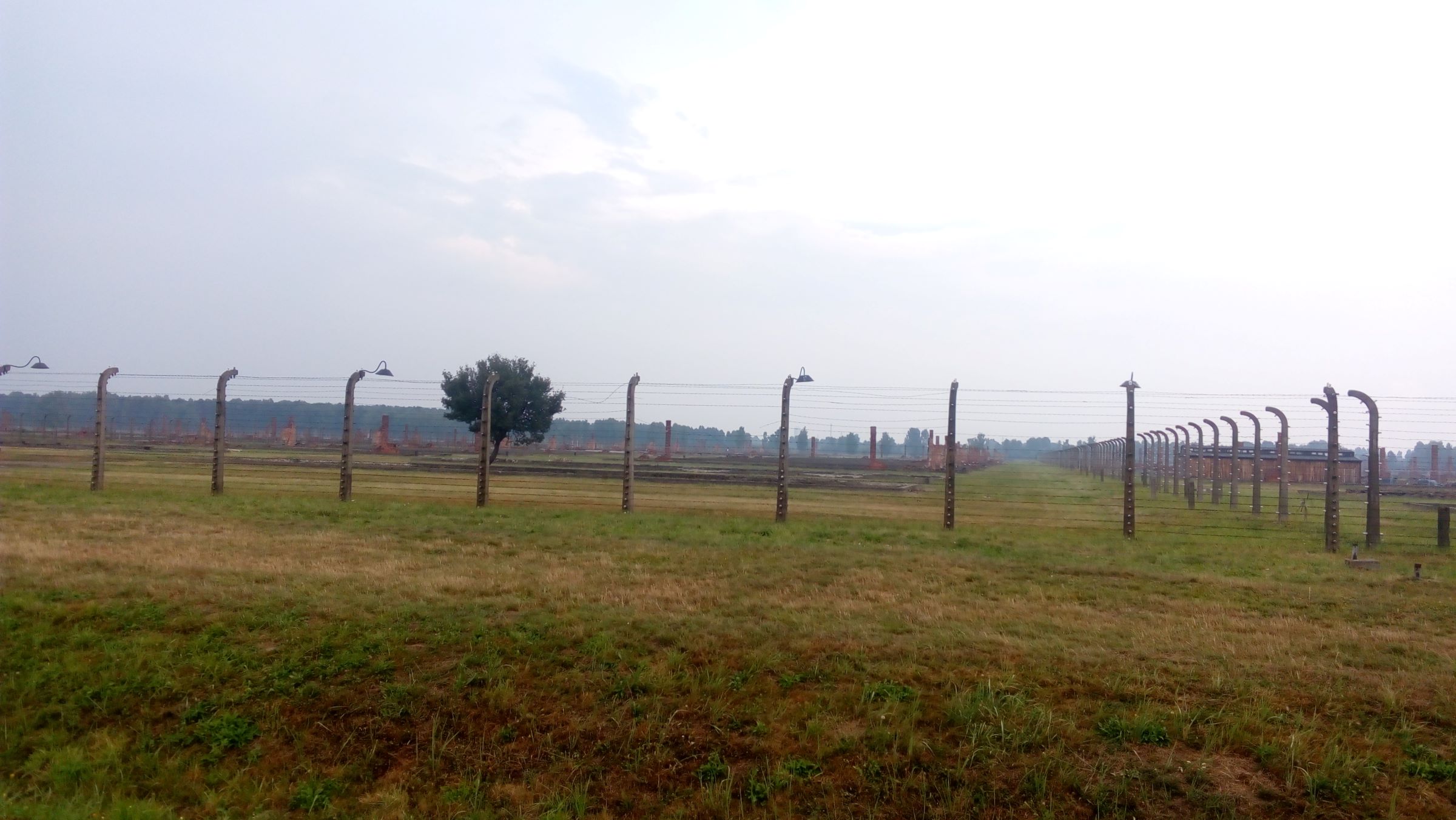 The endless rows of barracks...
