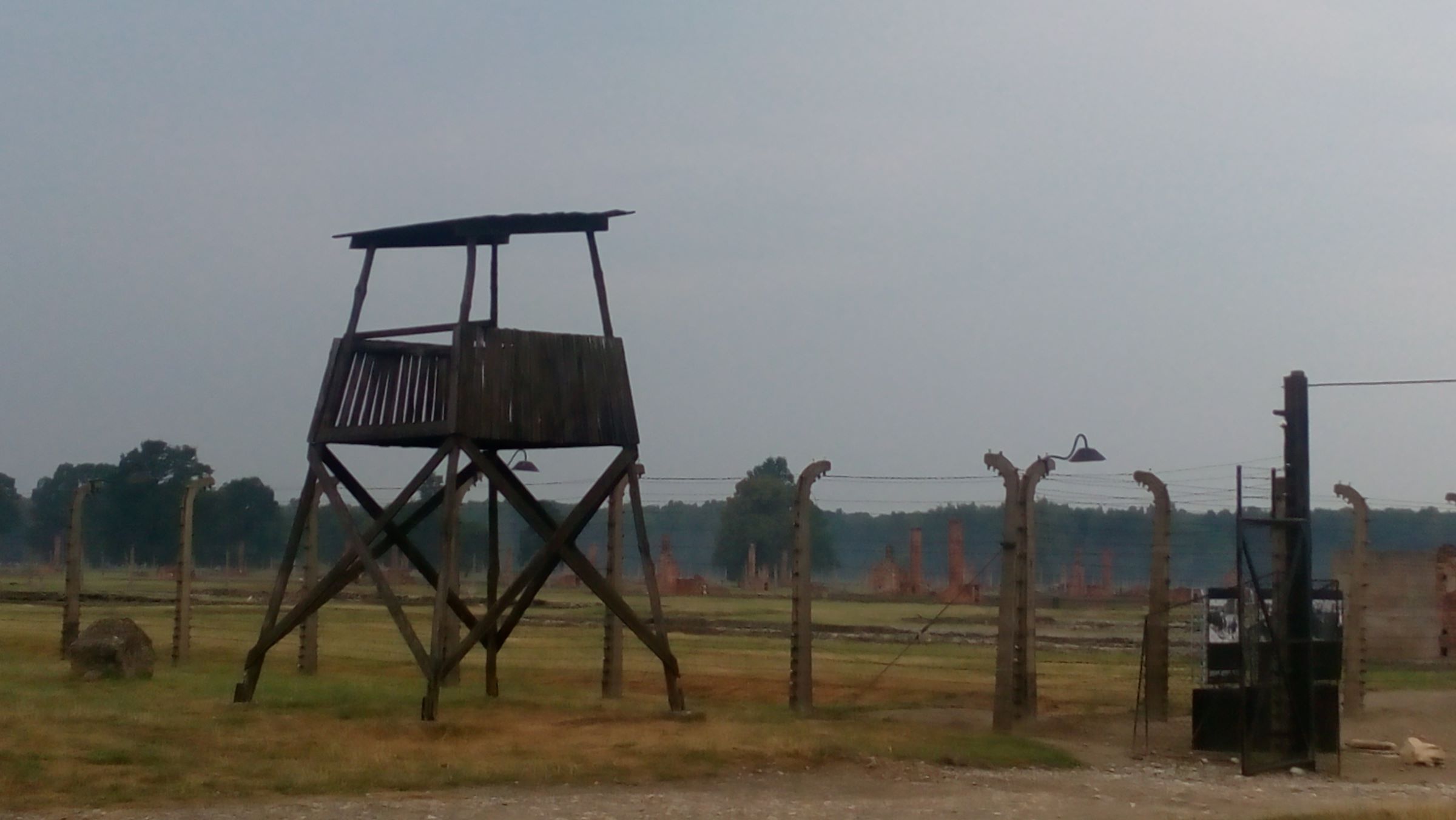 The endless rows of barracks...
