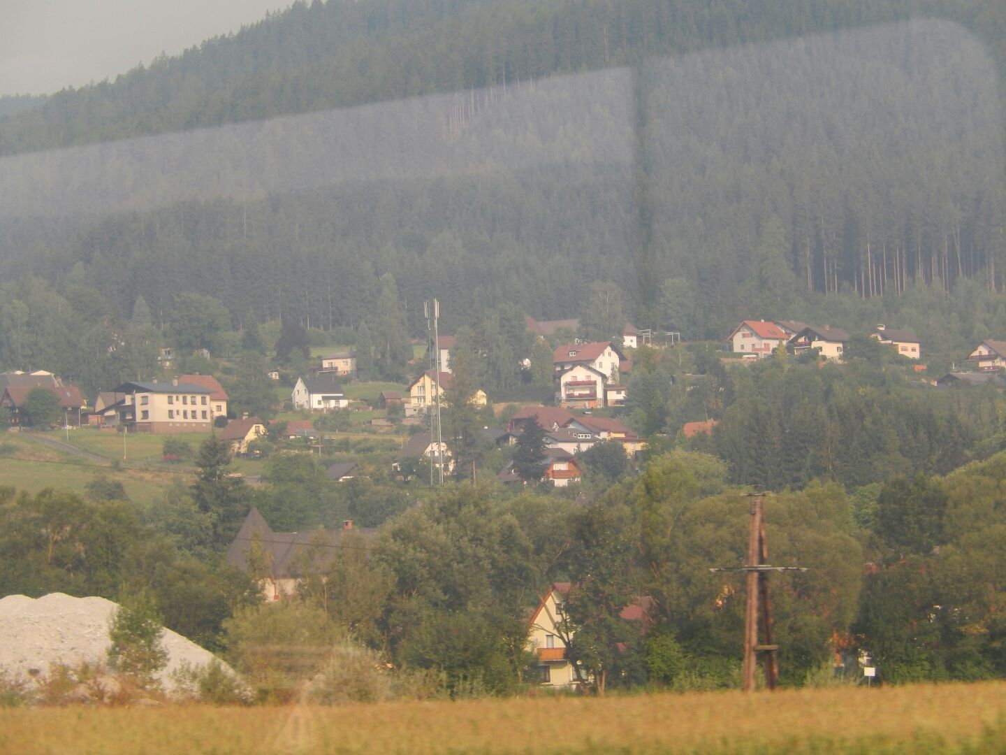 As we left Vienna and headed further south the scenery became more familiar; pretty little chalets...