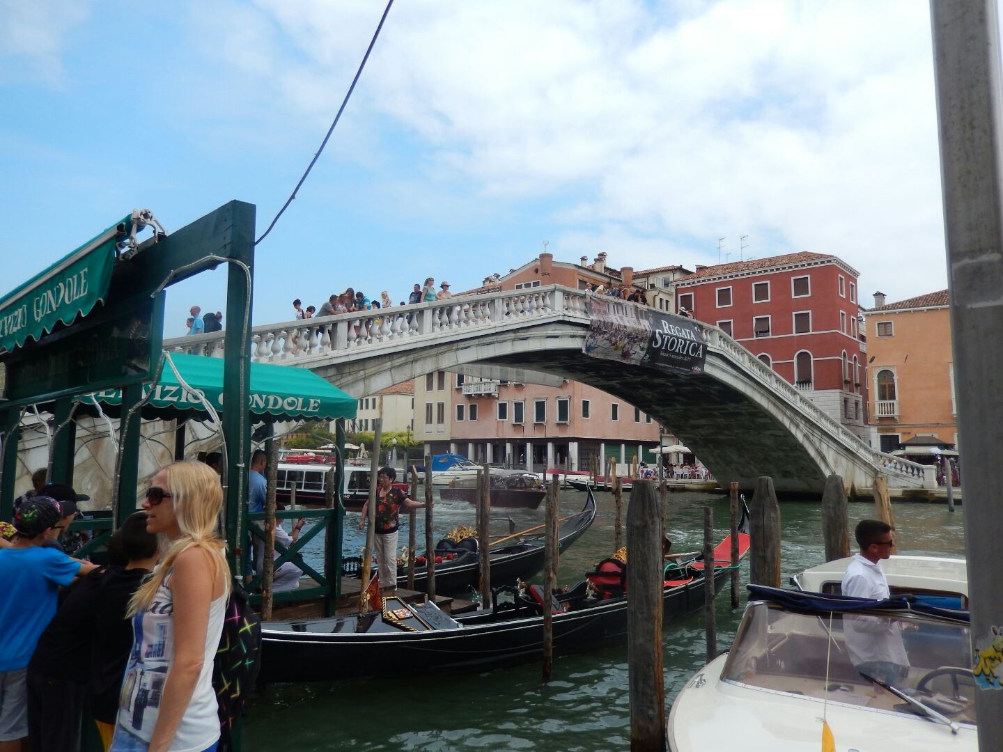 We arrive in Venice! Keith's first visit to this amazing city...