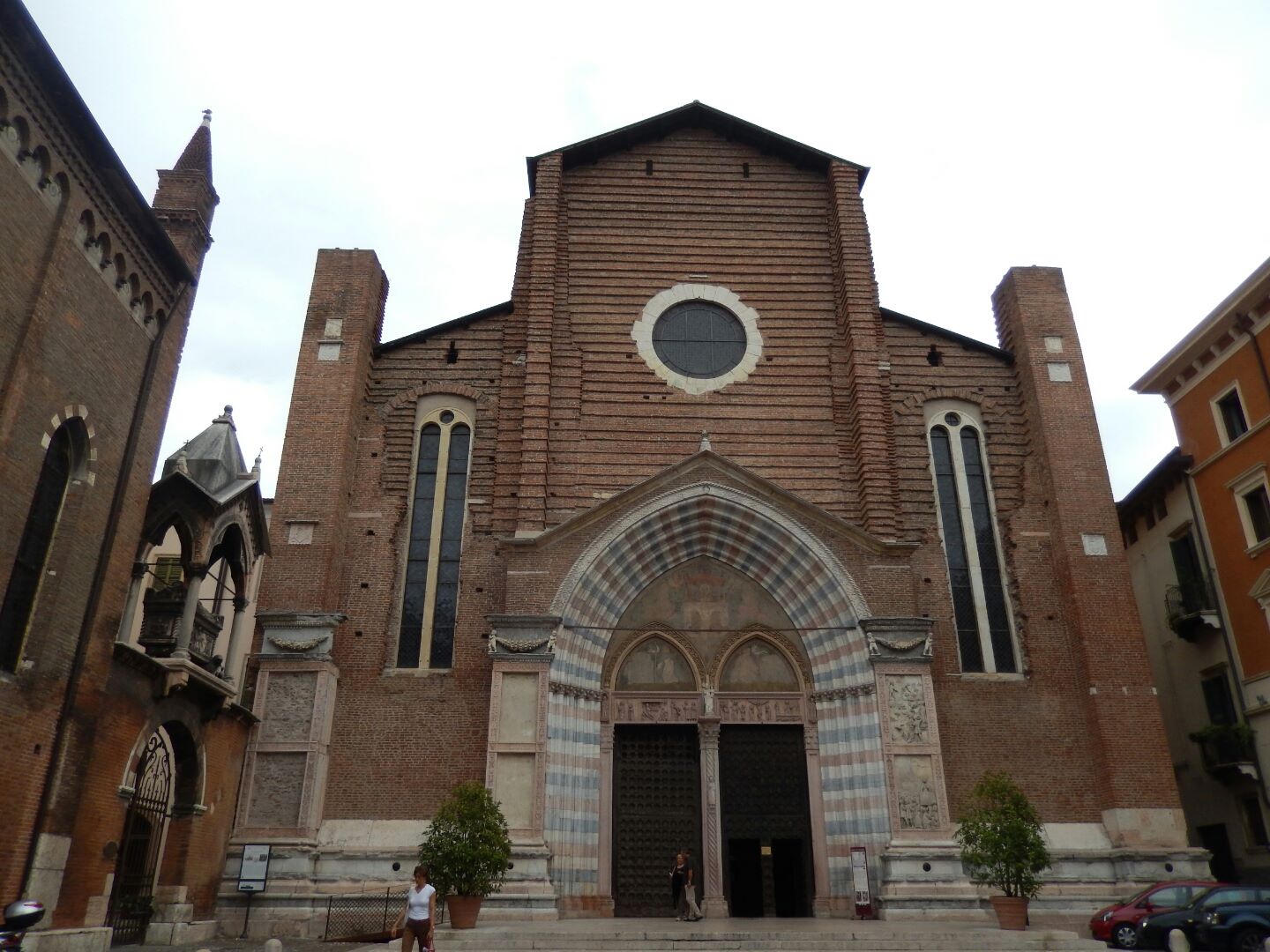 The Basilica of Saint Anastasia is definitely the most important gothic style religious monument in Verona.
