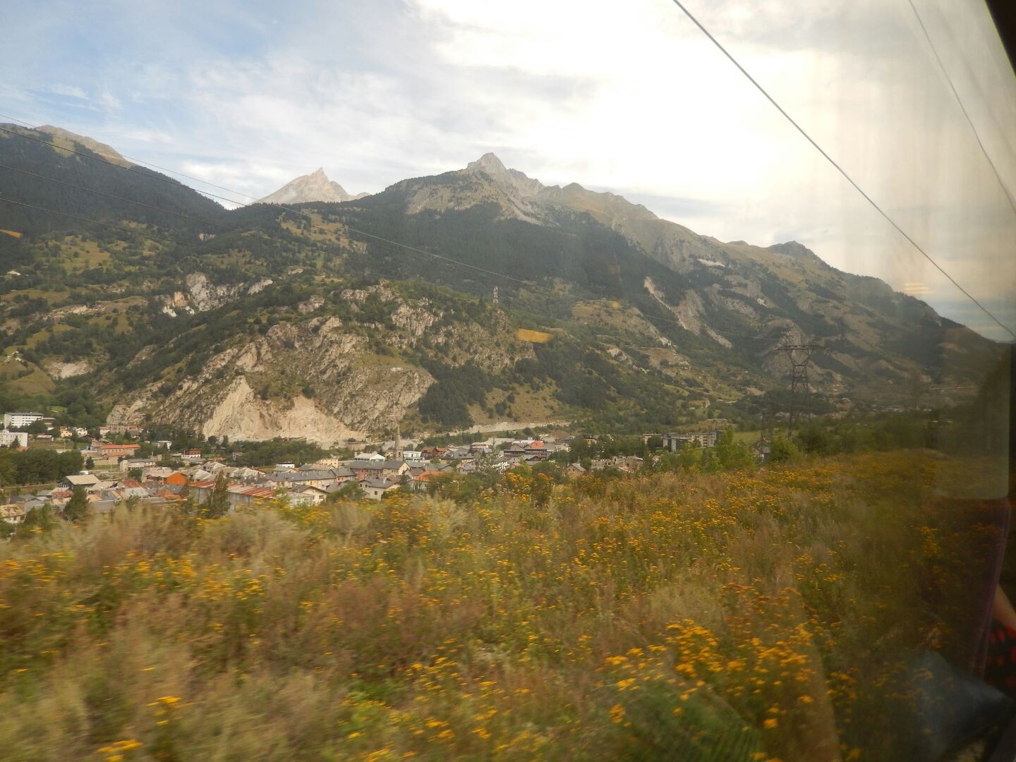 Through the Alps...