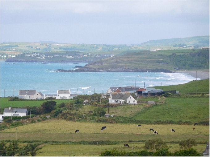 We took the 'Wild Atlantic Way' road following the coast...