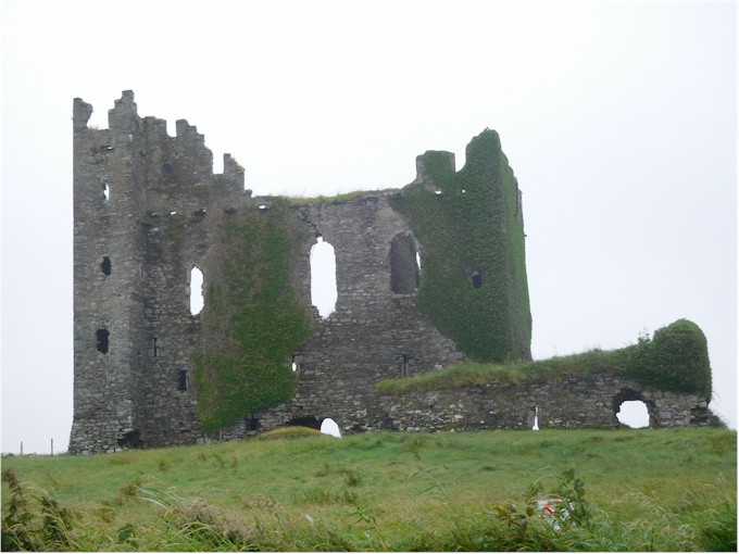Dramatic ruins...