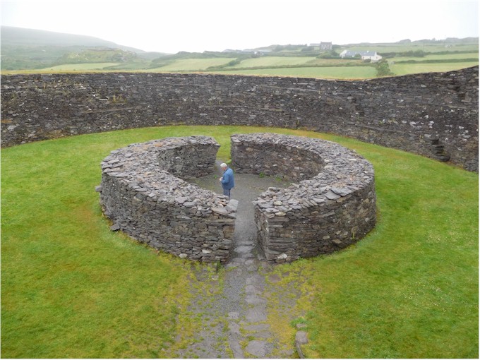 ... versus a well-restored fortress.