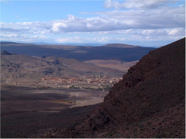 From Marrakesh we took a trip south across the Atlas Mountains...